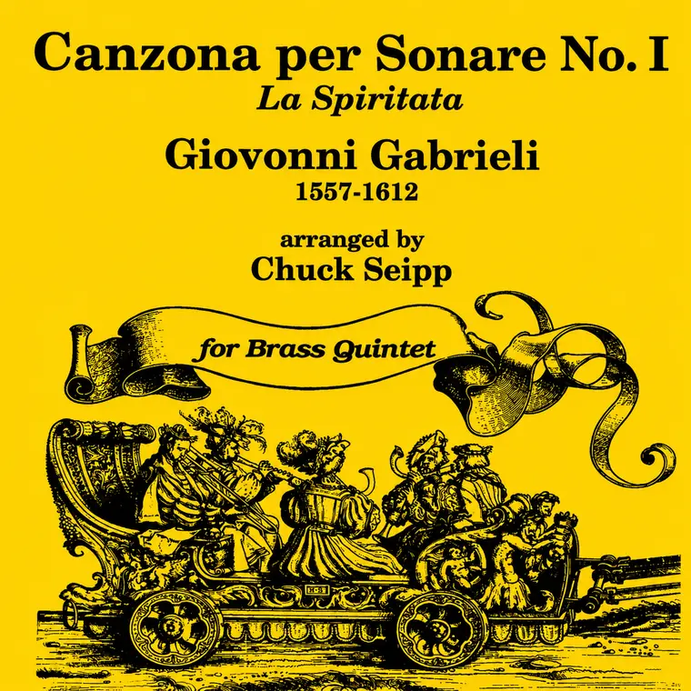 Canzona per Sonare No. I publication cover