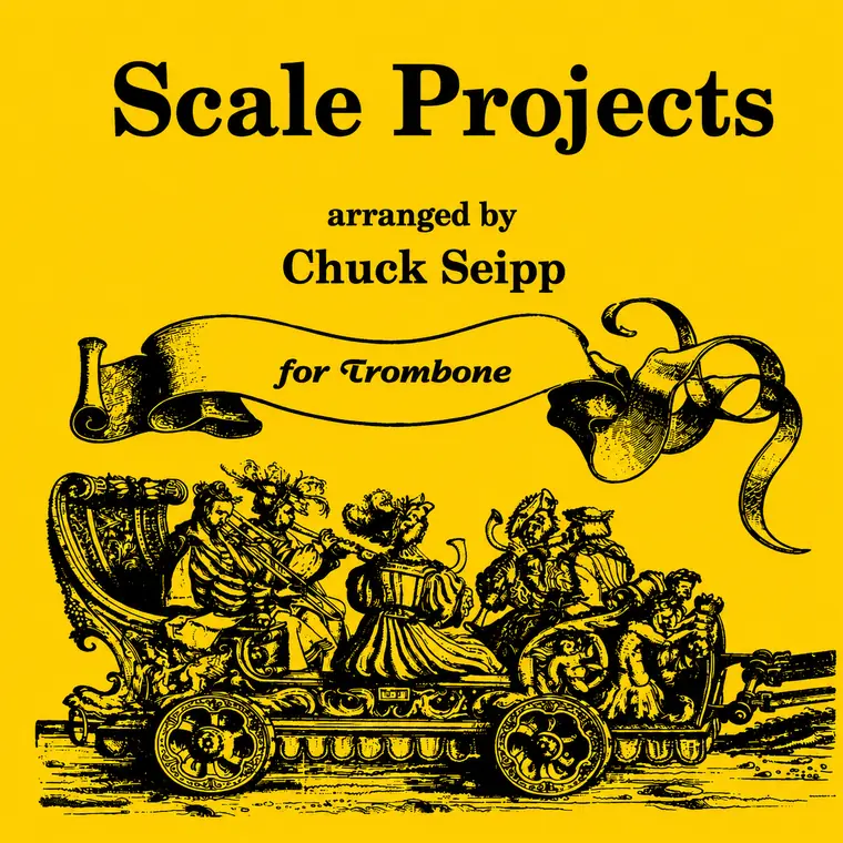 Scale Projects for Trombone publication cover